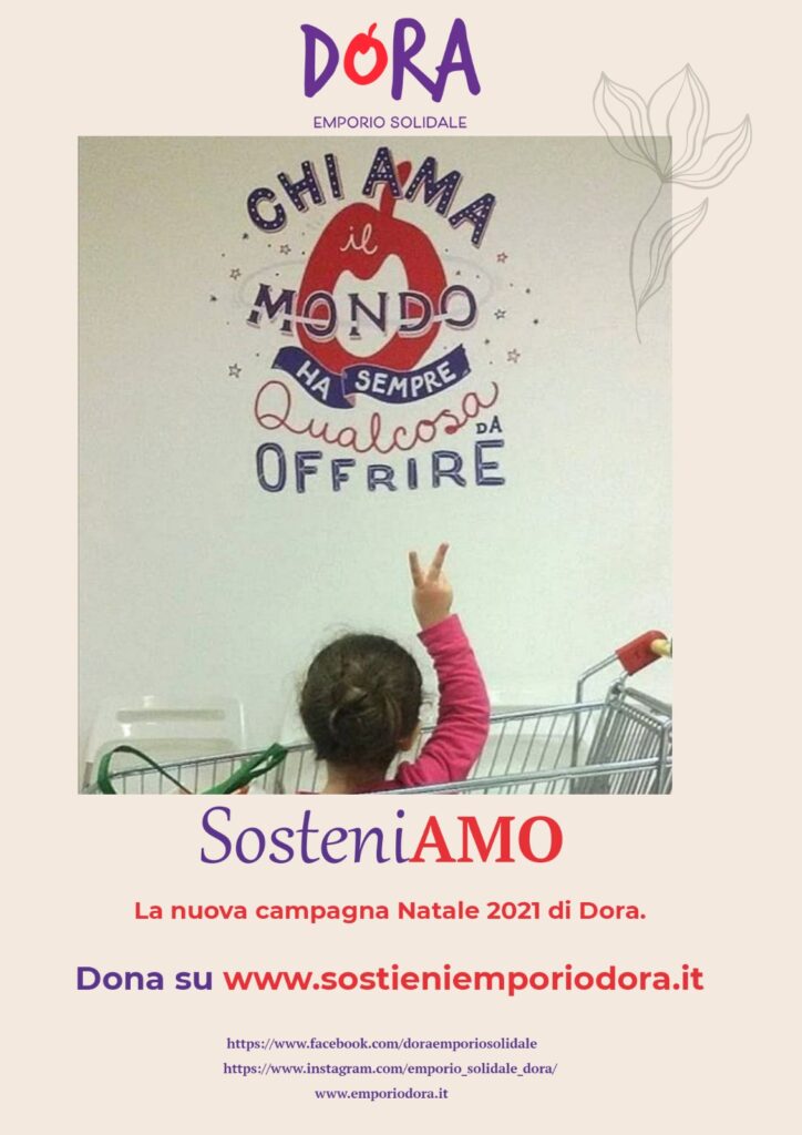 #sosteniAMO, al via la nuova campagna natalizia del nostro emporio solidale