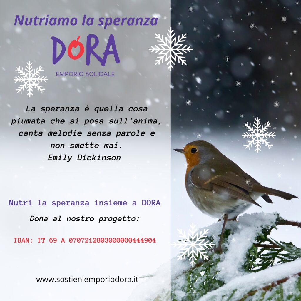 Torna la campagna Natale “Nutriamo la Speranza”